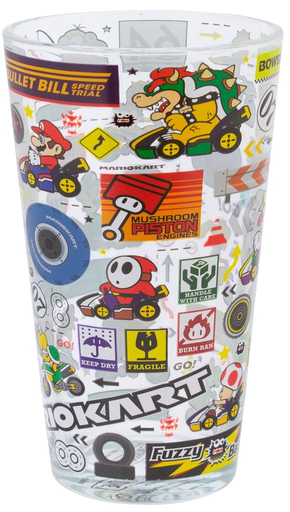 Mario KartTrinkglas Icons (400 ml) Produktbild 