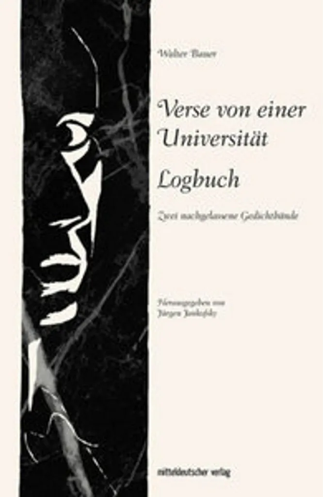Livre de poésie académique Vers d'une Université Logbuch format A5
