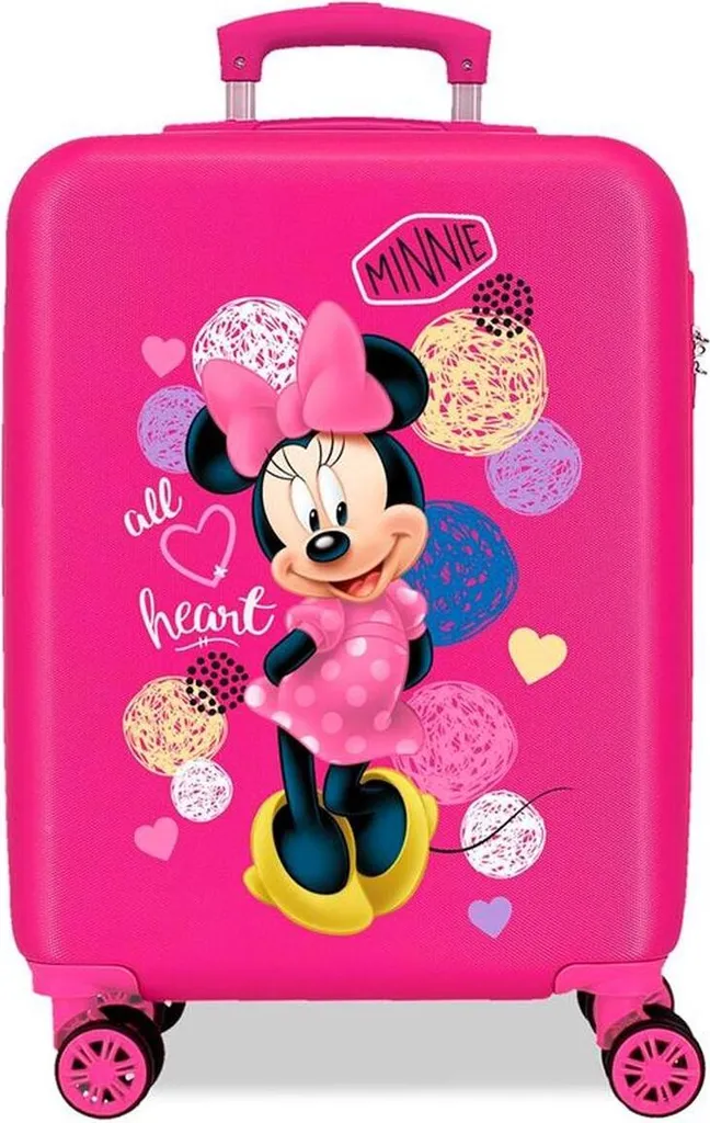 Bagage Cabine Disney Minnie Mouse Multicouleur Rigide à Quatre Roues