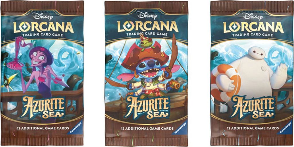 Disney Lorcana Azure Sea Booster (anglicky) Obrázek produktu 