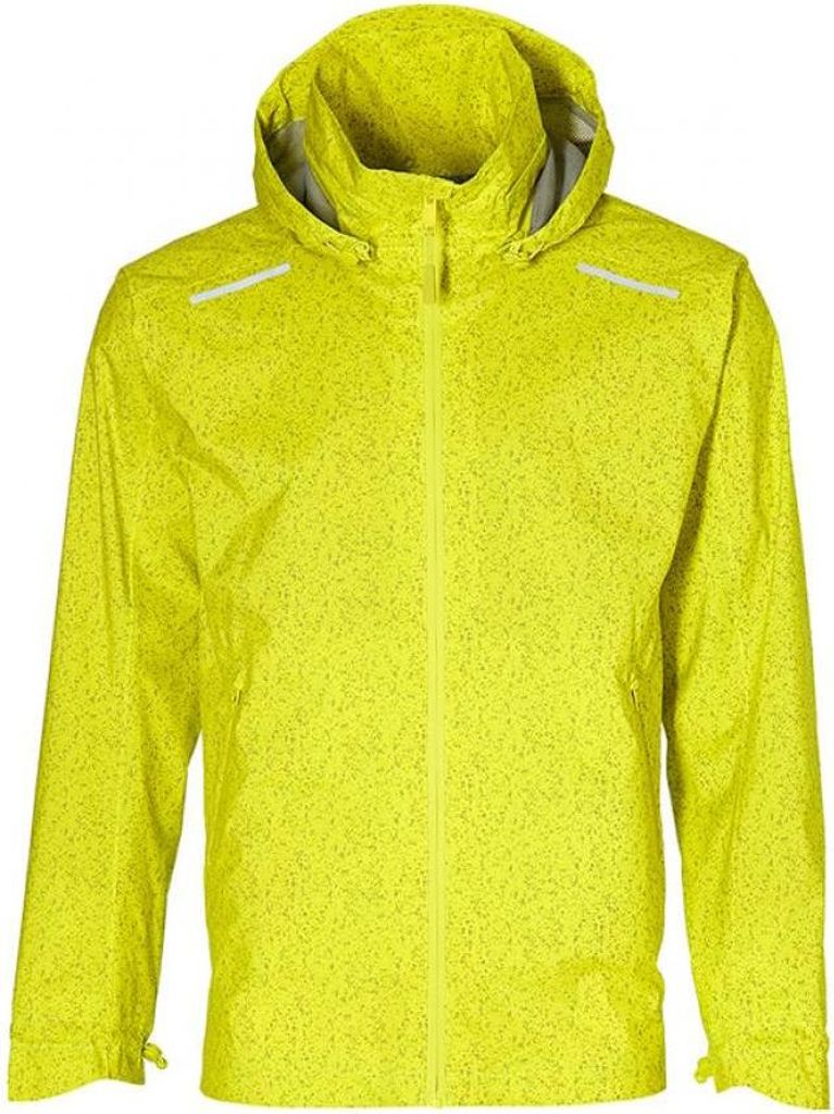 BASIL Fahrrad-Regenjacke Herren Skane HiVis, neon yellow