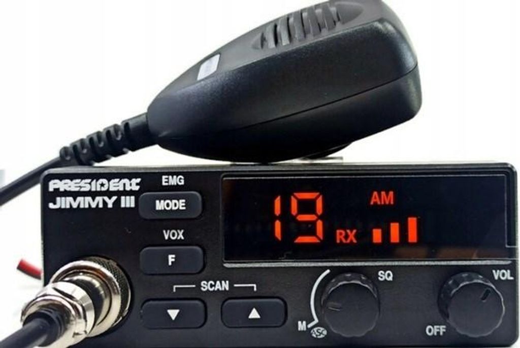 CB rádio PRESIDENT Jimmy 3 III 12V Obrázok produktu 