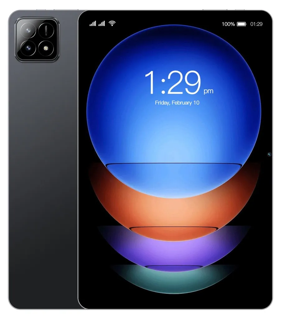 Tablette Tactile 10,1 Pouces Android S7 avec 128 Go Stockage et Double SIM