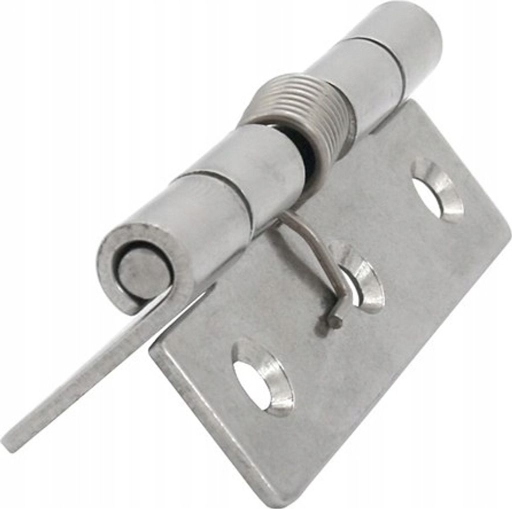 Selbstschließendes Scharnier mit Feder aus rostfreiem Stahl 38 x 1,5 mm