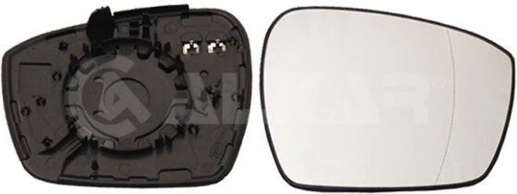 Verre de Rétroviseur Droit Chauffant pour Ford S-Max et Galaxy ALKAR 6472675