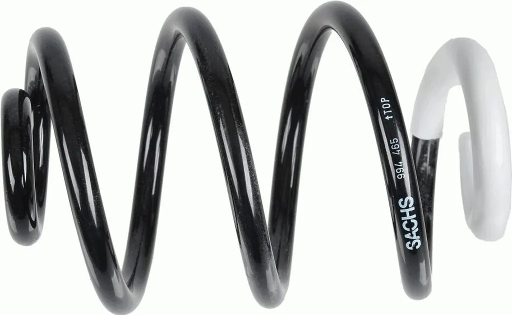 Ressort hélicoïdal de suspension pour Clio 3 - SACHS 994 465 Acier