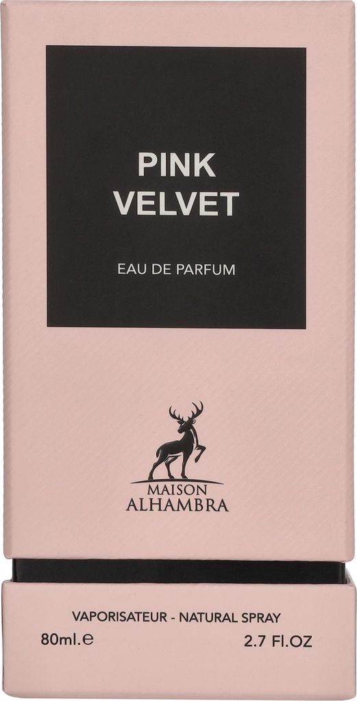 Maison Alhambra Pink Velvet woda perfumowana dla kobiet 80 Zdjęcie produktu 