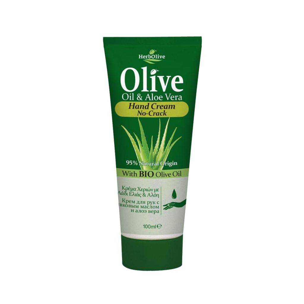 Herbolive Handcreme gegen rissige Hände mit Aloe Vera 100ml Produktbild 