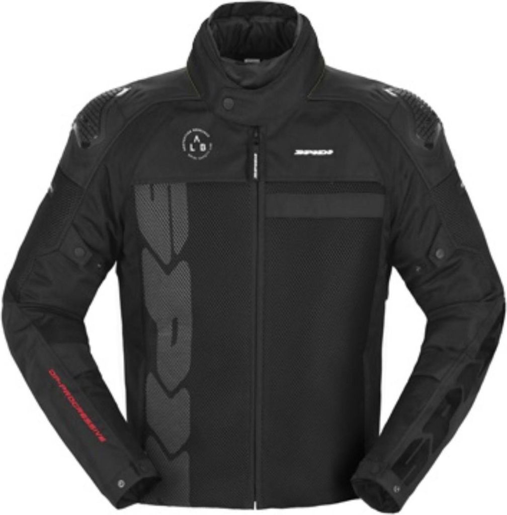 Spidi Progressive Net H2Out Motorrad Textiljacke, schwarz, M