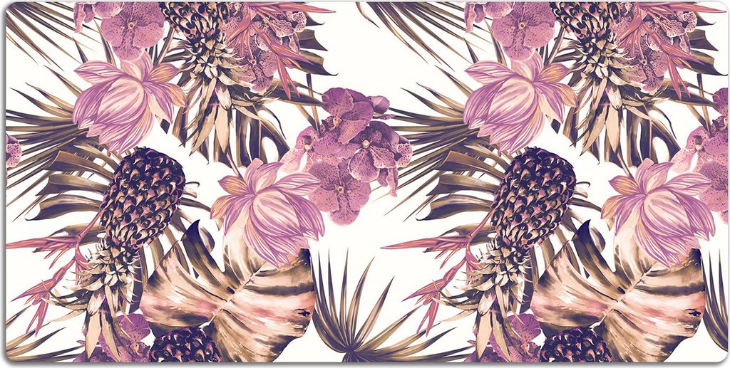 Schreibtischmatte Tischunterlage 100x50 cm Mauspad - Ananas