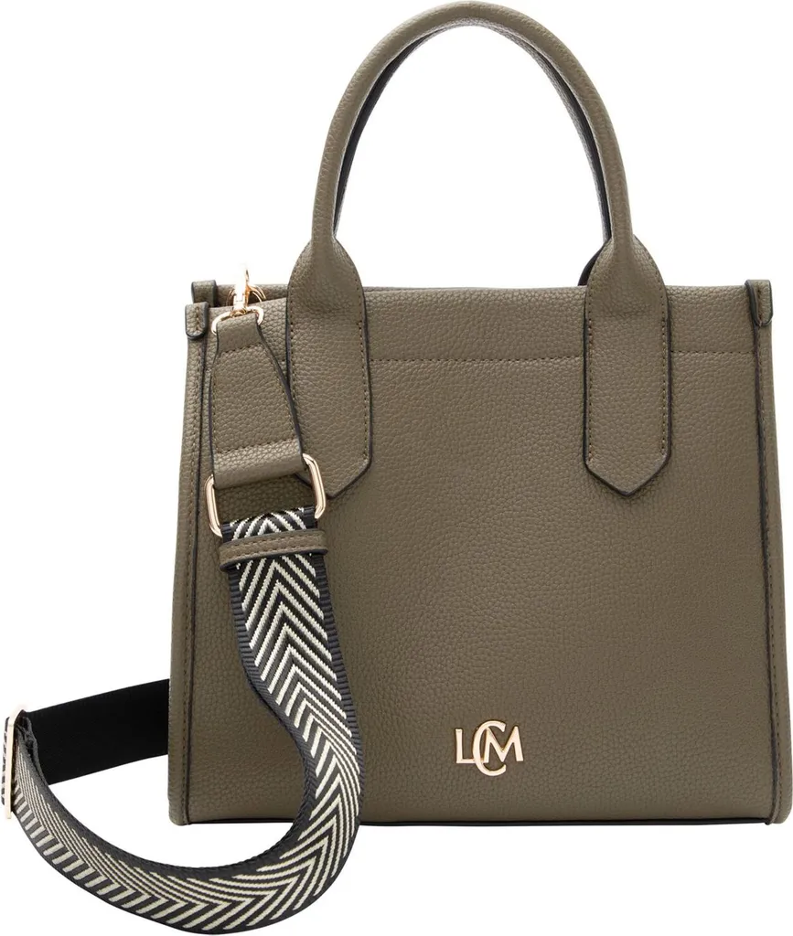 Sac à main quotidien Phemia L.CREDI olive pour travail et sorties