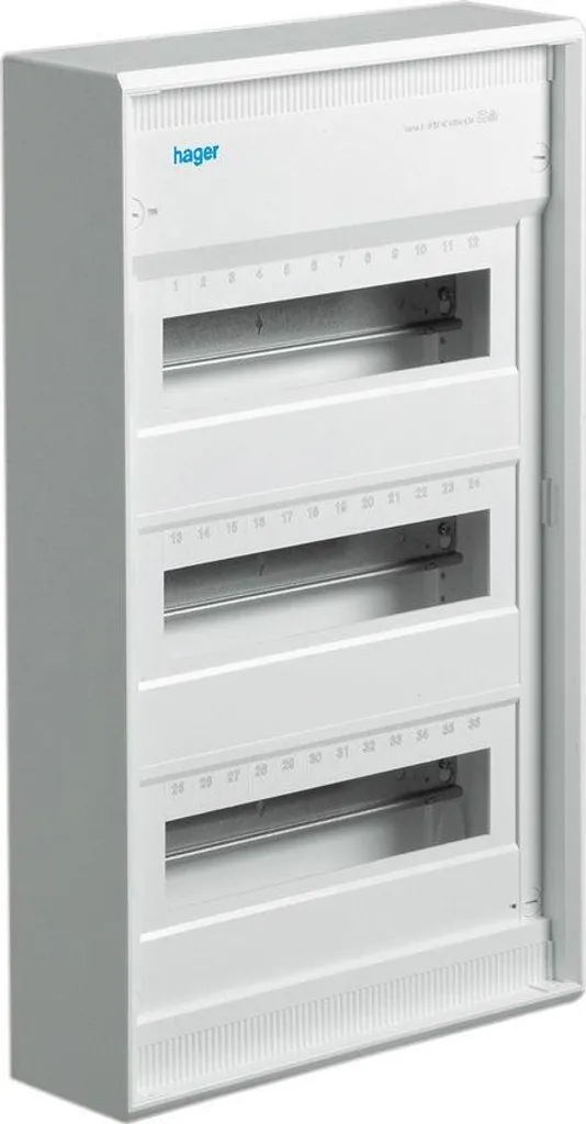 Boîtier d'installation vide encastrable IP44 pour modules électriques