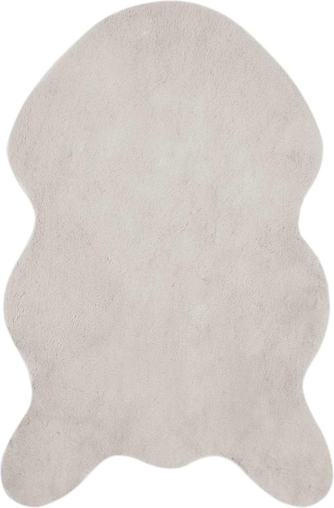 vidaXL Kunstfell Hasen Teppich Olite Beige 60 x 90 cm Polyester