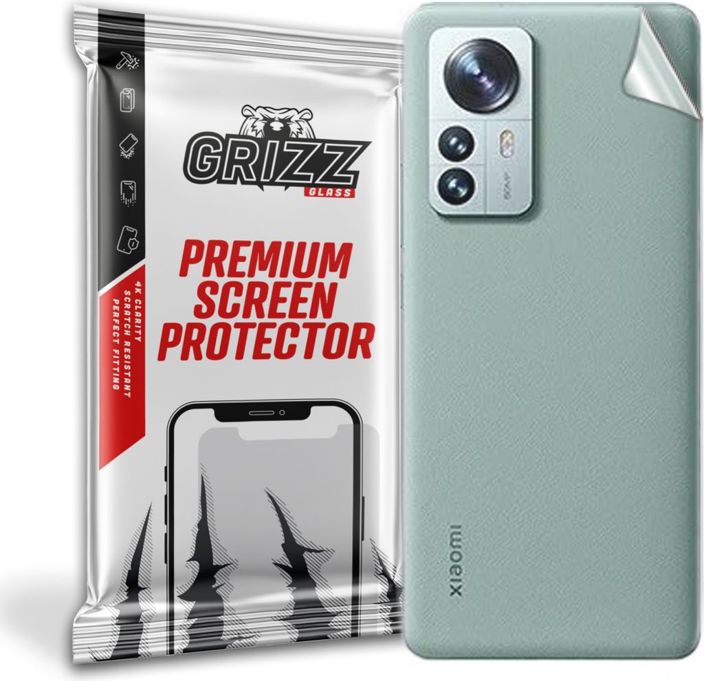 Folie auf der Rückseite GrizzGlass SatinSkin für Xiaomi 12 Pro