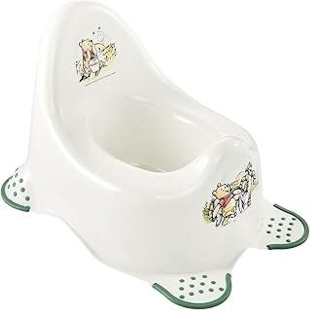 keeeper Winnie Babytopf, Ab ca. 18 Monate bis ca. 3 Jahre, Anti-Rutsch-Funktion, Adam, Weiß