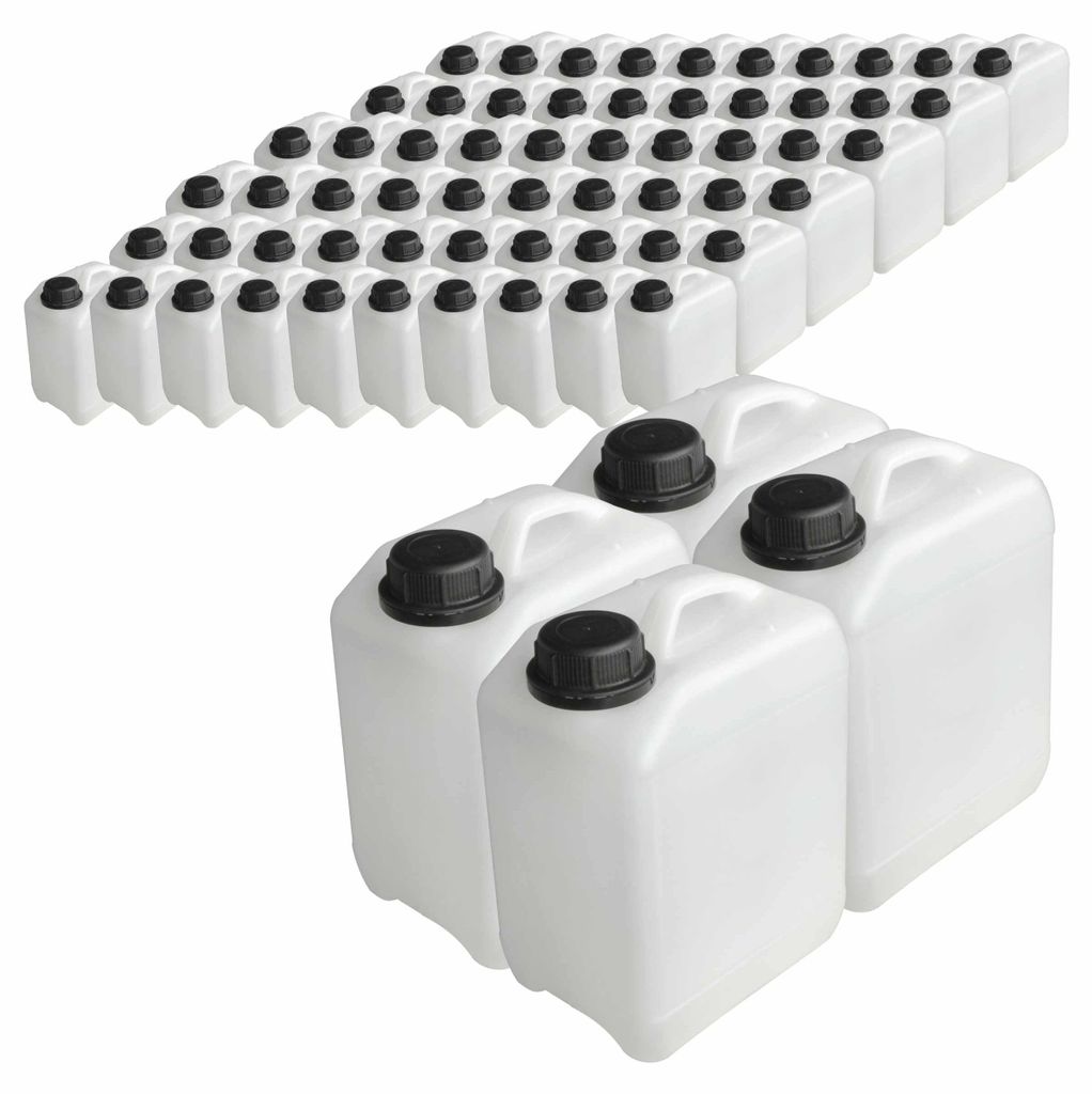 64 Stück Leerkanister aus HD-PE, DIN 45, natur (2,5 Liter) Produktbild 
