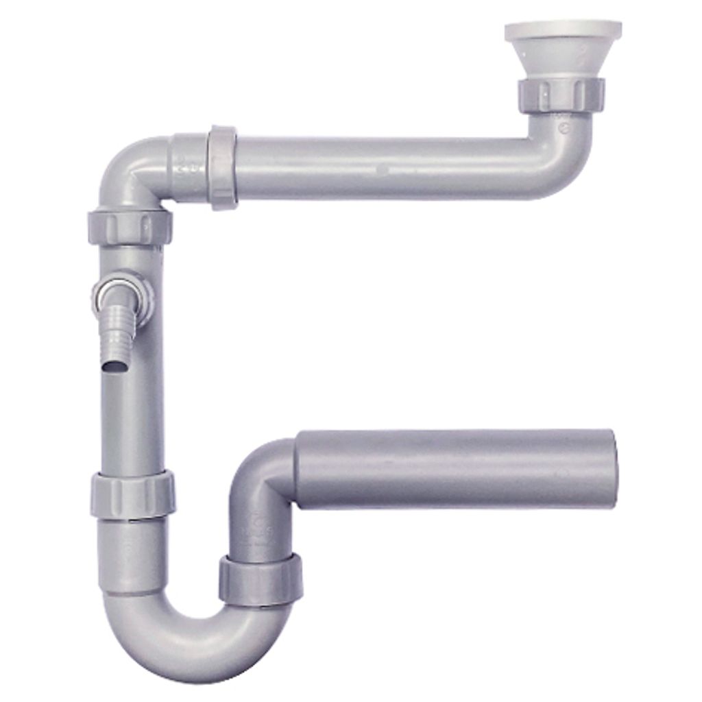 Adapter für IKEA®-Spülen-Ablauf-und Siphon 1 1/2" DN50 Produktbild 