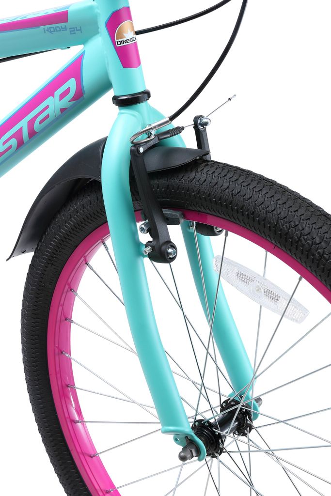 BIKESTAR Kinder Fahrrad ab 9 Jahre | 24 Zoll Urban Jungle Produktbild 9