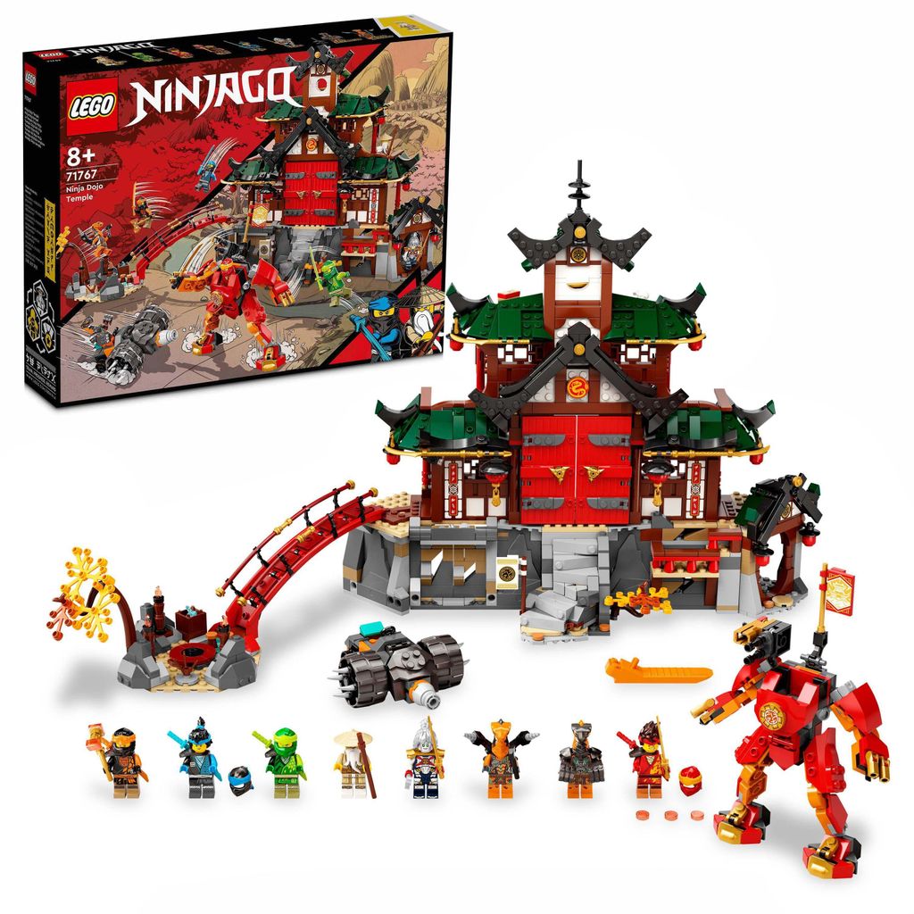LEGO NINJAGO Dojo ninja w świątyni, Zestaw do budowania, 8 Zdjęcie produktu 