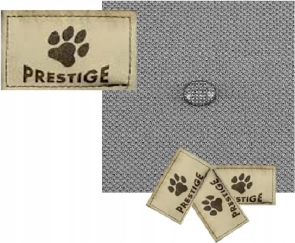 Lit chien imperméable gris PRESTIGE 75x65 cm résistant aux taches - 5