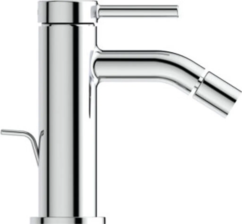 Robinet bidet Ceraline Nouveau : design épuré, cartouche céramique, chrome