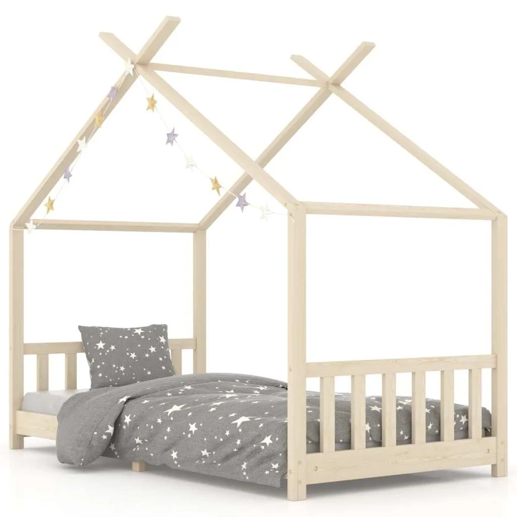 Cadre de lit enfant 90x200 cm idéal pour chambre d'amis ou adolescent