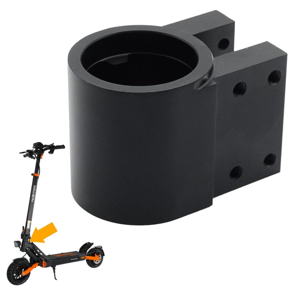 1x Lenksäulenklemme für KuKirin G2 PRO 2024 Schwarz