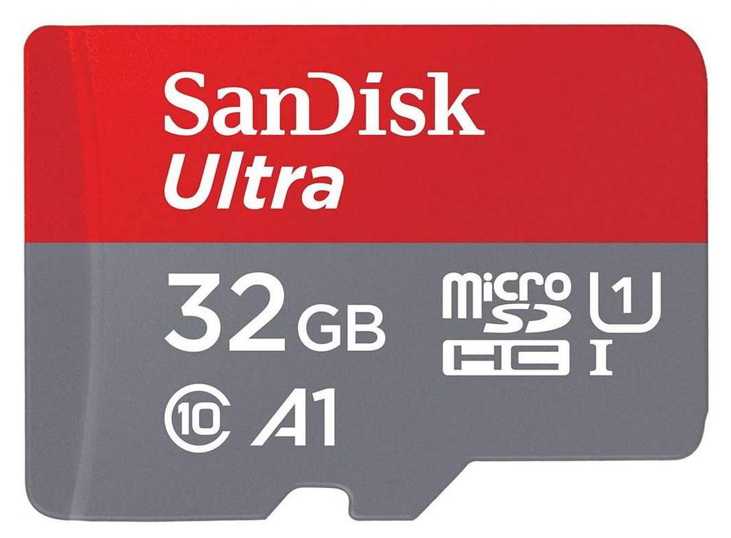SanDisk Ultra microSD, 32 GB, MiniSDHC, Klasse 10, UHS-I, Produktbild 