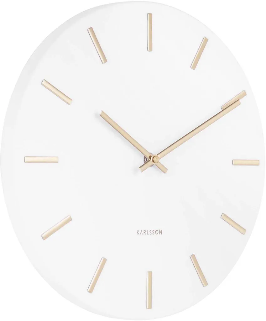 Karlsson - Orologio da parete Charm Small - Bianco