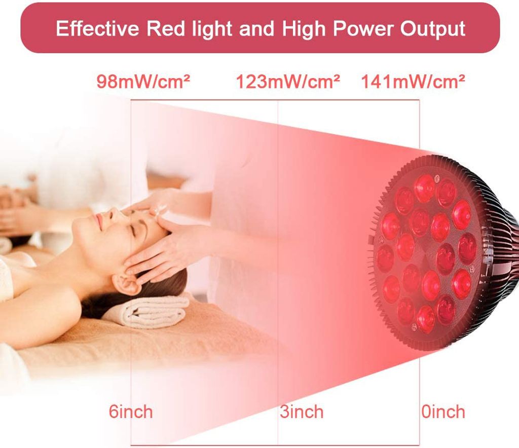 54W LED Lampe PAR 38 Rotlichtlampe Infrarot-Lampe Produktbild 4