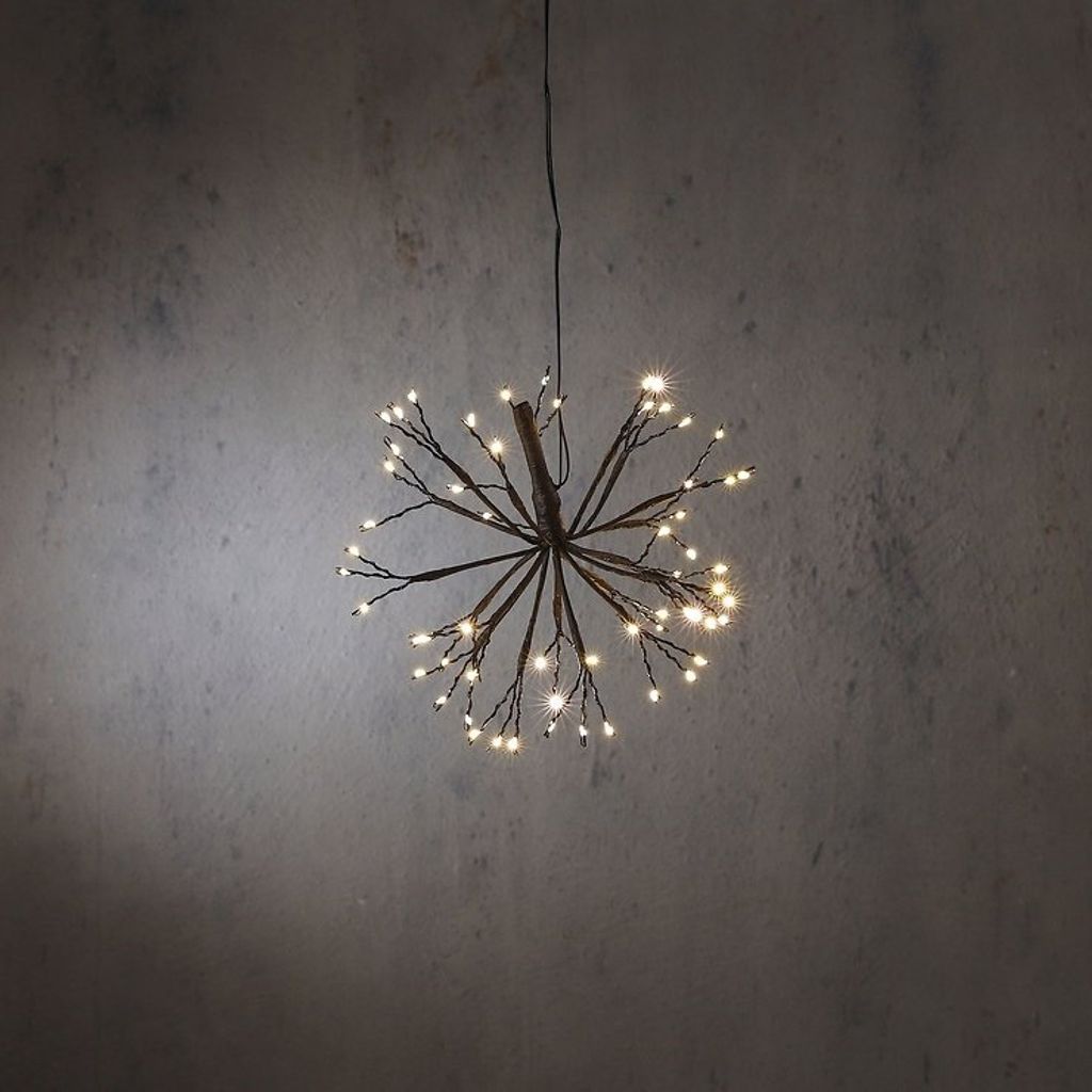 Luca Lighting LED-Polarstern Sputnik 63 LED klassisch weiss Produktbild 