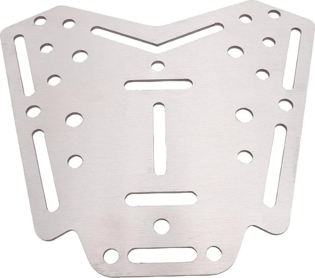 Support de Bagage Arrière en Inox pour Zontes 310M 350D X310 et 350X