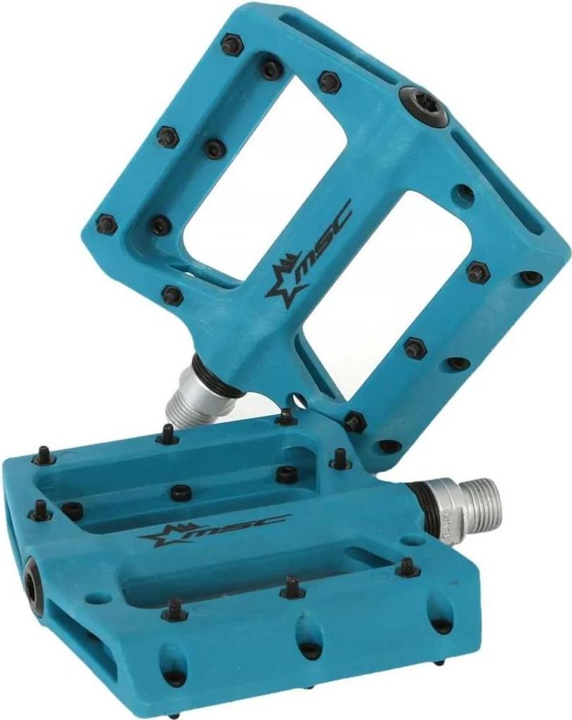 Msc Nylon Platform Crmo Pedale Blau Blau One Size