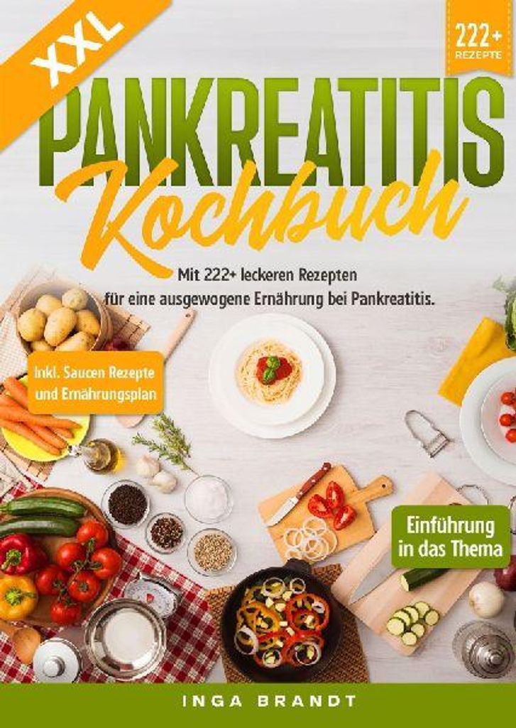 XXL Pankreatitis Kochbuch Produktbild 