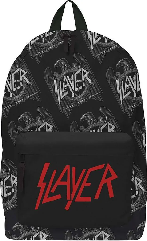 Slayer sac à dos noir RO13795 ultra résistant avec grand logo artistique