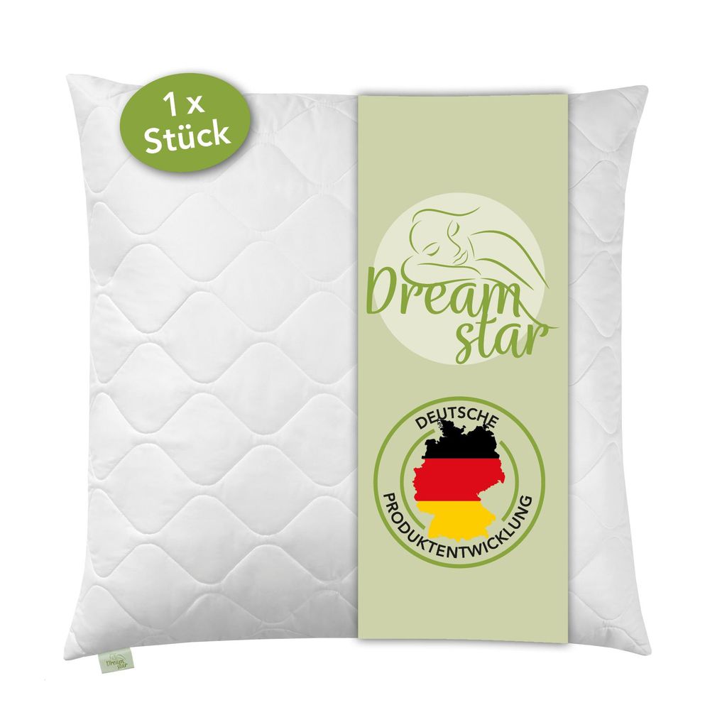 Prémiový prošívaný polštář 80x80 cm | Polštář z mikrovlákna Obrázek produktu 
