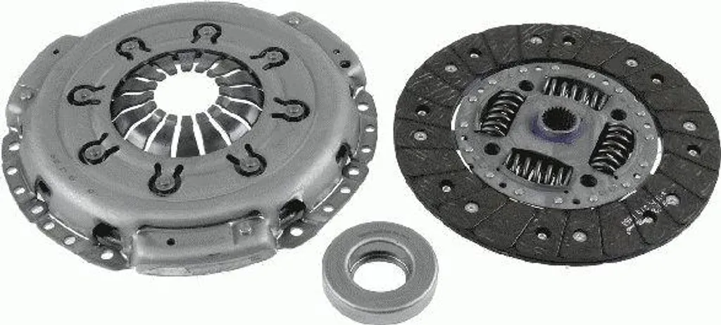 Kit d'embrayage renforcé SACHS 3000 730 001 - Diamètre 240mm haute qualité