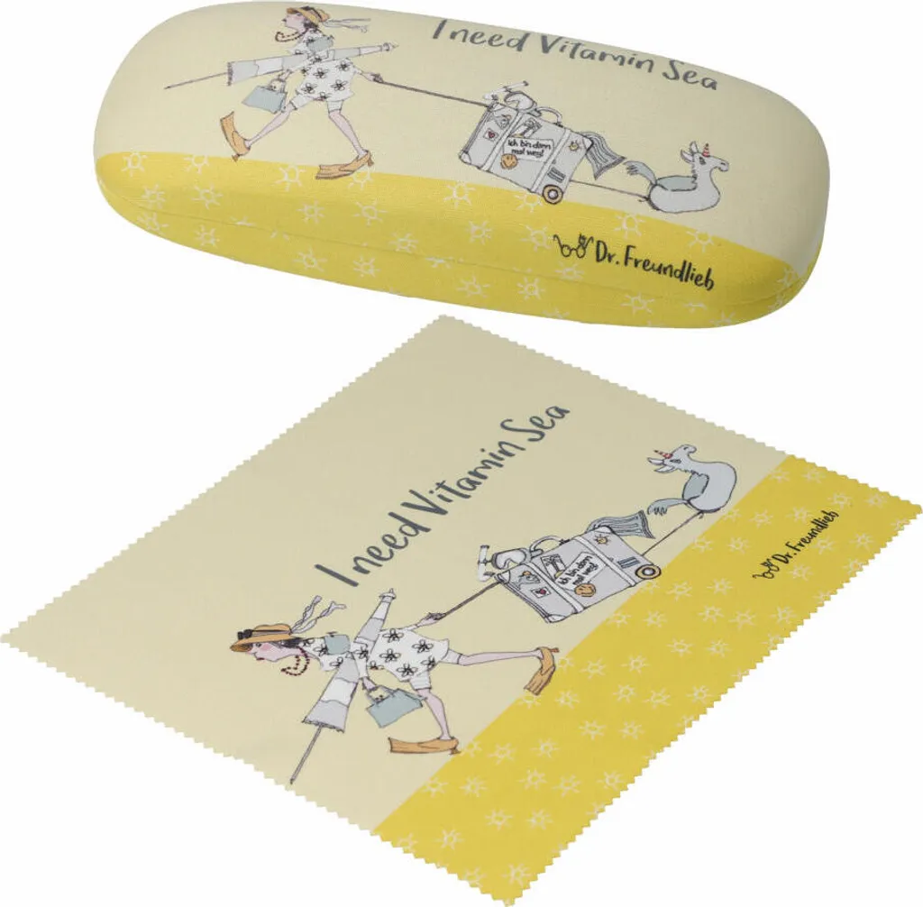Astuccio Occhiali Goebel Vitamin Sea: Design Artistico e Qualità