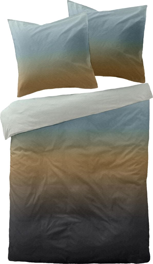 Dormisette Mako-Satin Bettwäsche-Garnitur Dessin 04430 Farbe 040 - 155x220 + 80x80 cm