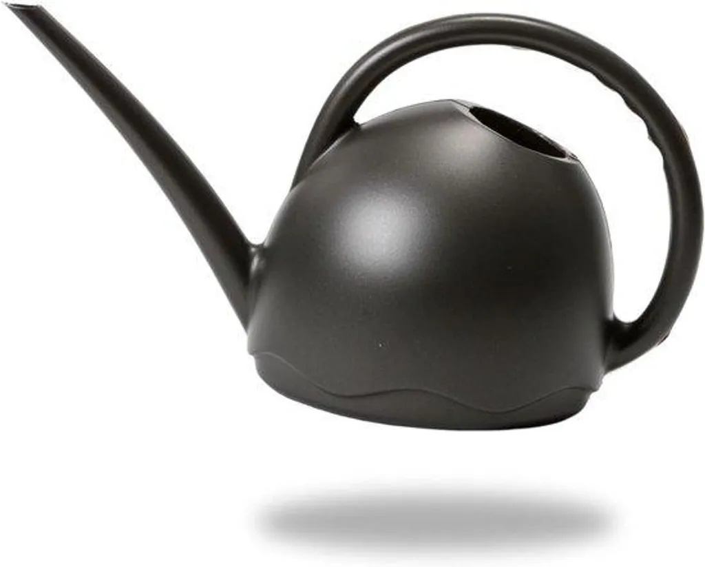 Grand pot de fleurs Medusa 18 litres anthracite pour jardin et salon