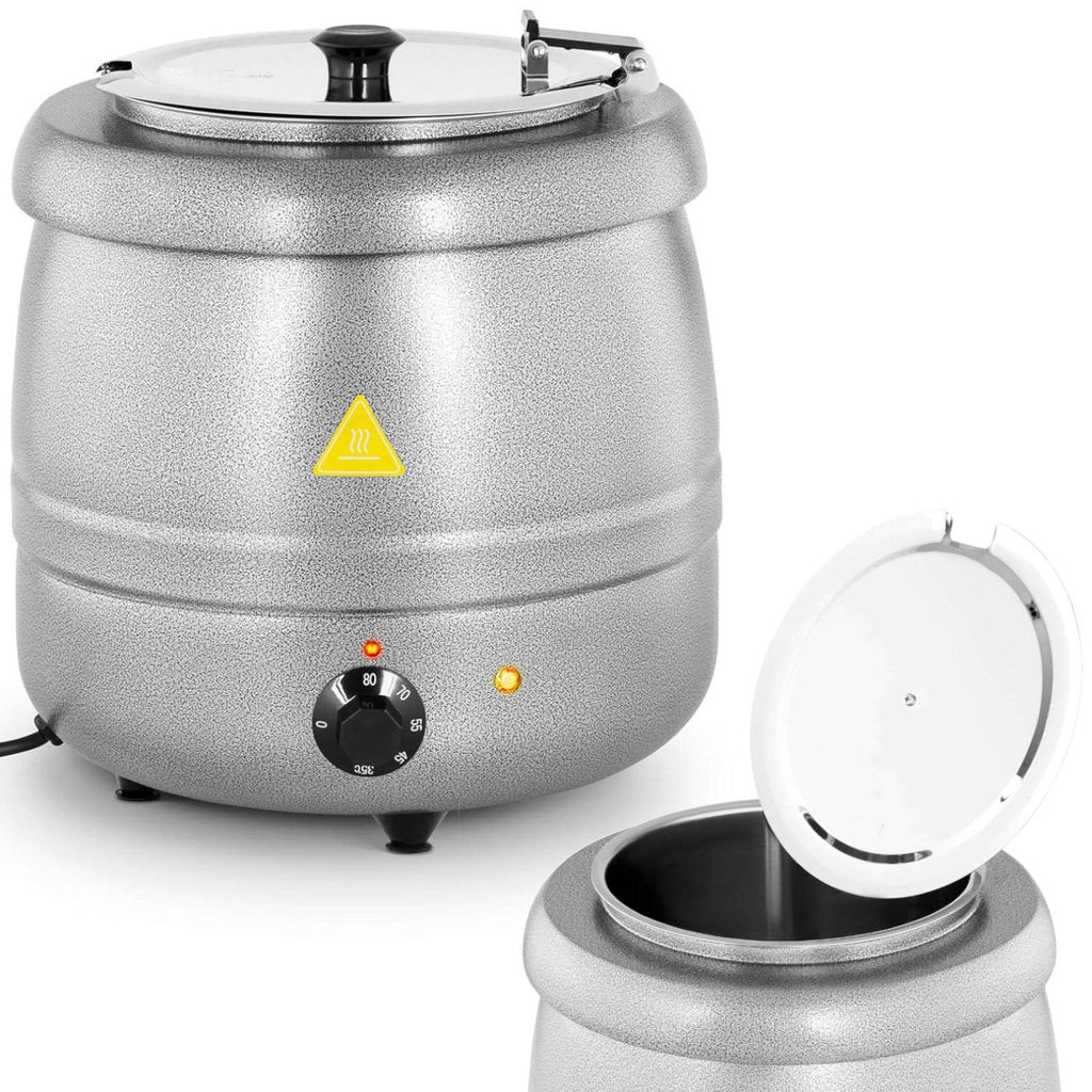 Elektrischer Suppenkessel, Edelstahl, Cool-Touch, 400 W, 10 Produktbild 