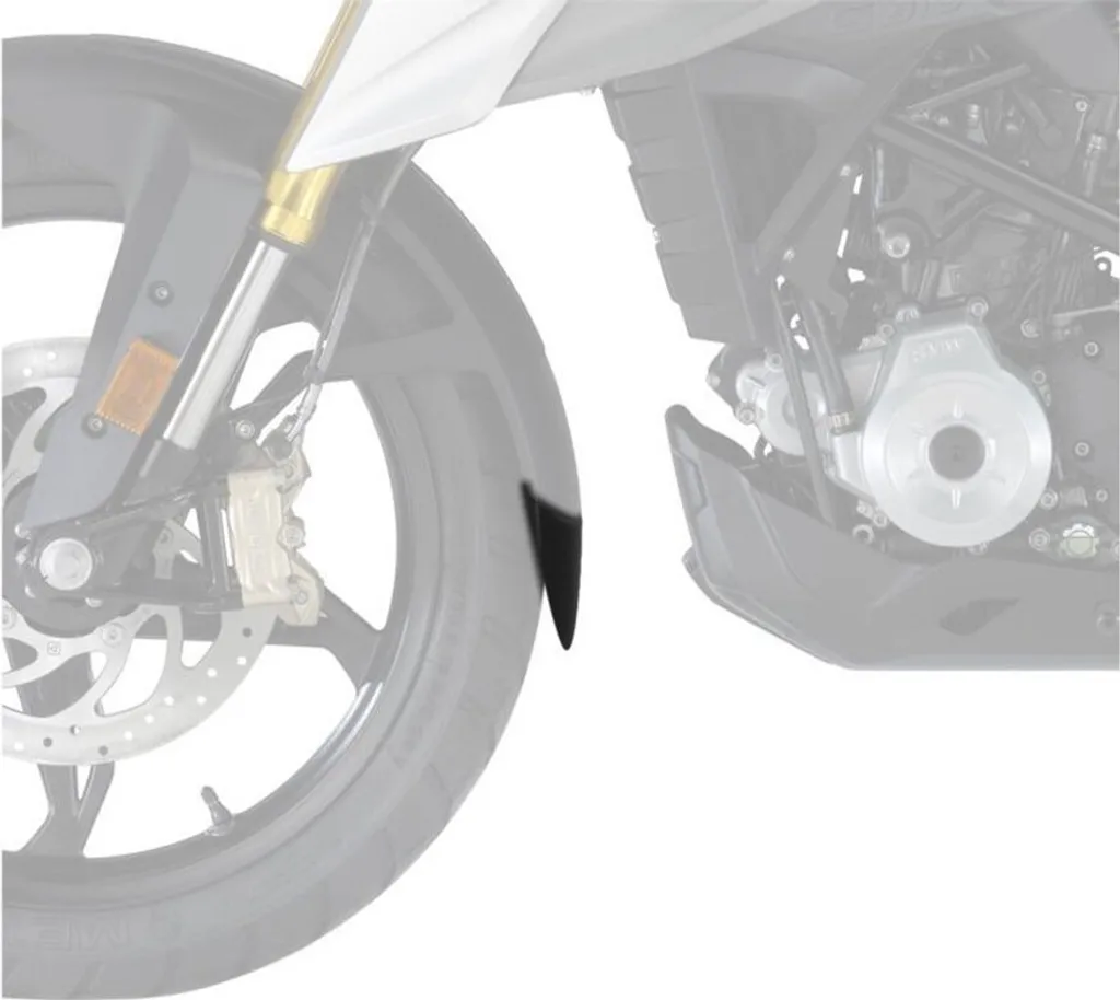 Protéger moteur BMW G310GS : Extension garde-boue PUIG 9916N Noir