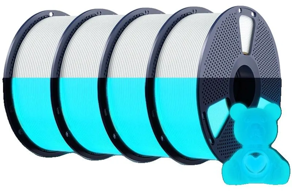 Consommable Impression 3D en PETG Lumineux Phosphorescent Haute Qualité