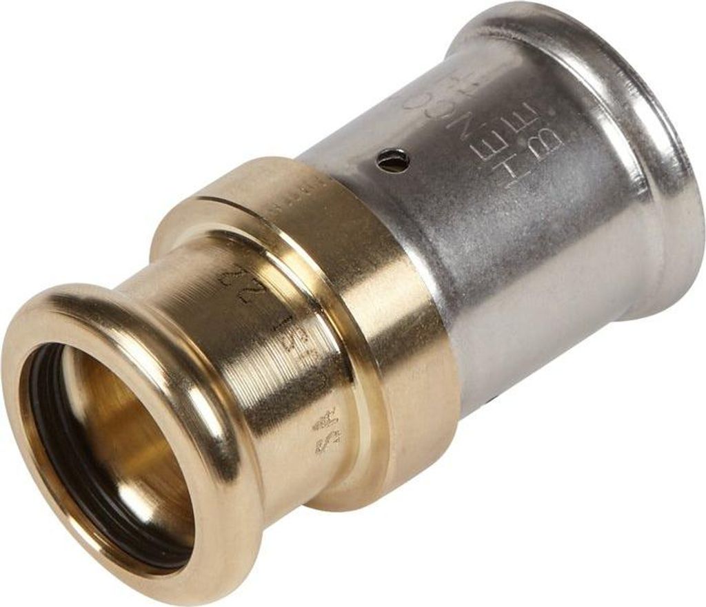 Pressmuffe Messing Mehrschicht Kupfer 16x16 HENCO - 36P-1616P