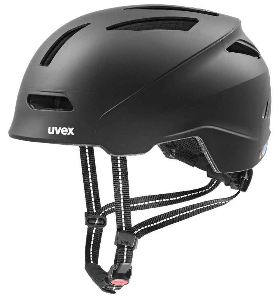 Kask Uvex Urban Planet – miejski czarny matowy wielkość Zdjęcie produktu 
