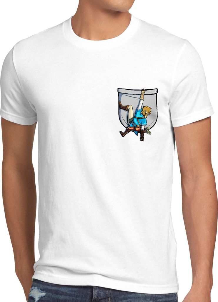 A.N.T. Wild Link Herren T-Shirt gamer hemdtasche