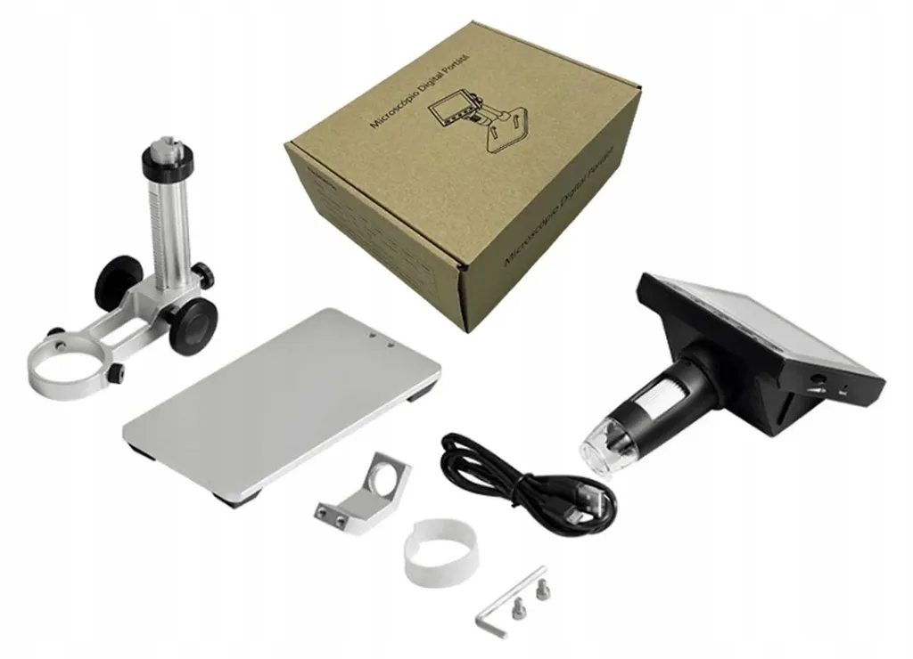 Microscope Électronique avec Écran pour Soudure et Inspection de Circuits - 4