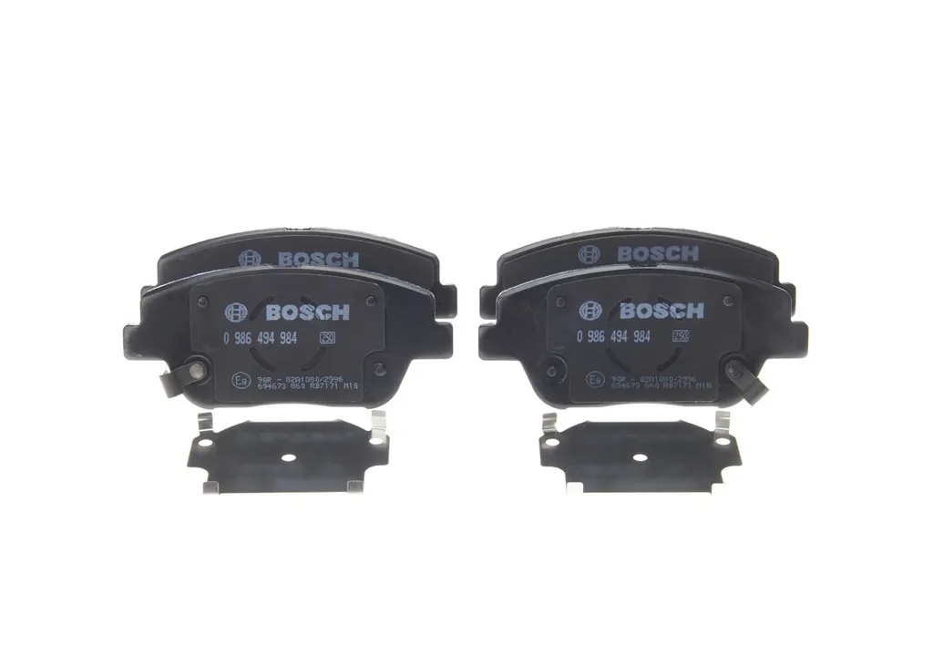 Plaquettes de frein Bosch 0986494984 : finis les bruits et vibrations