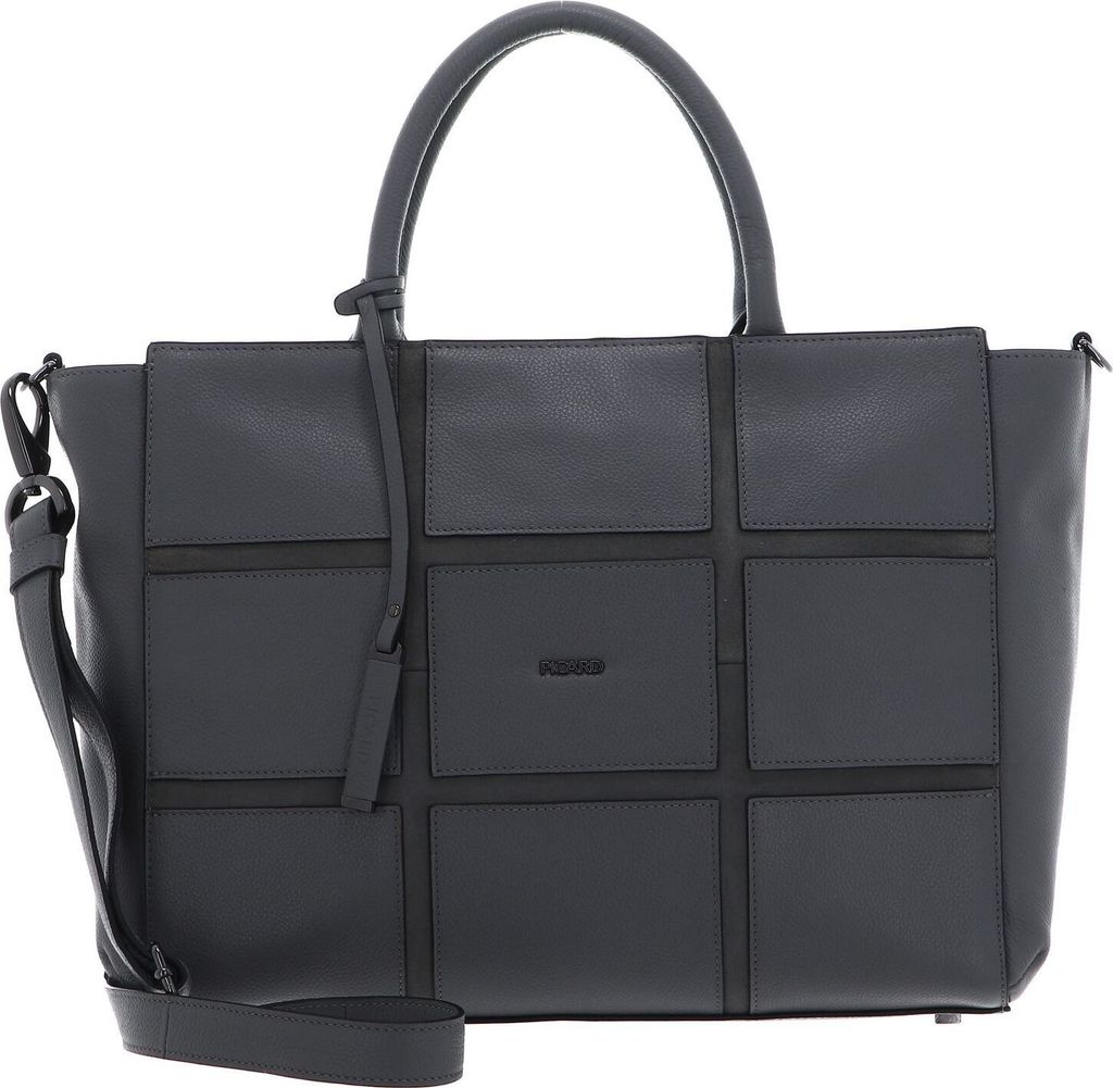 PICARD Schultertasche Umhängetasche O X O Shopper Rock grau