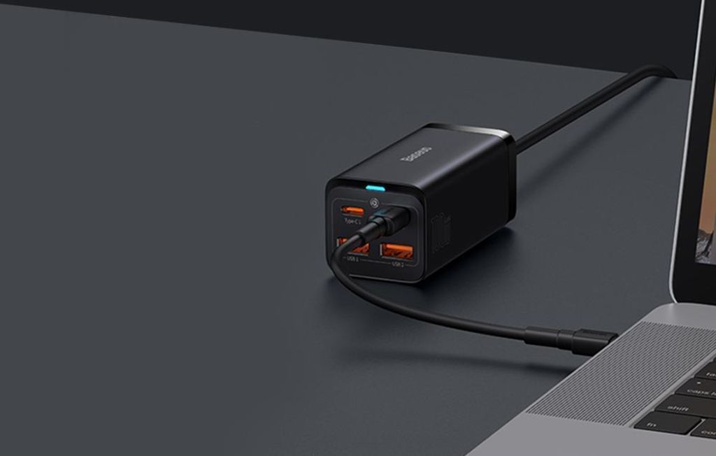 Baseus GaN3 Pro Wandladegerät 2xUSB-C + 2xUSB, 100W Produktbild 8